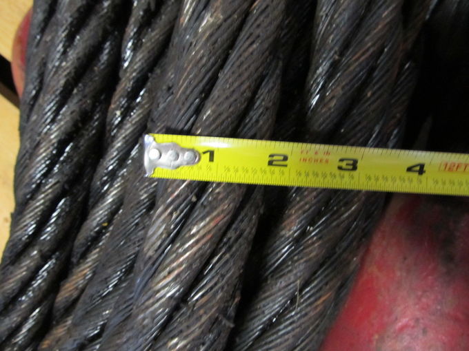 Tight Structure Wire Rope Lifting Slings , Steel Cable Slings Crosby Ends