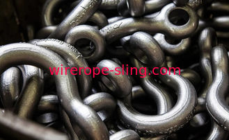 Heat - Treated Stainless Steel Shackles G2130 Bolt Type Forged Carbon Steel