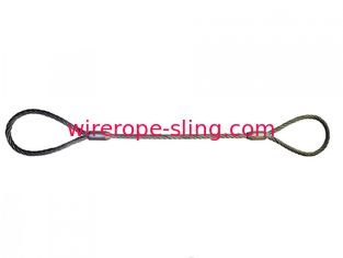 Flemish eye Wire Rope Sling Wear Resistance Light Weight Corrosion Resistance