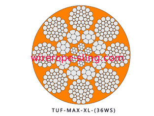 Solid Polymer Filled Compacted Wire Rope LKS - MAX X 36WS For The Top Surface Mine