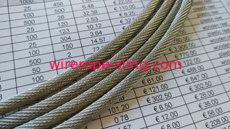 18X19S FC Lifting Wire Rope Big Safety Factor Softness 1960 Tensile Strength