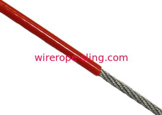 7x7 Strand Core Stainless Steel Wire Rope 302 304 BS Standard For Lifeline