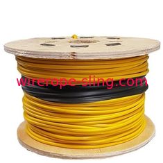 Galvanized Coated Steel Wire Rope OEM Service Durable Abrasion Resistance