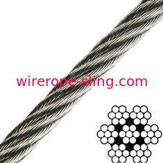 Versatile Aircraft Cable 1/16 Inch High Dimensional Precision Breaking Strength 480lb