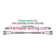 Architectural Ss Wire Rope Assemblies Marine Grade With Adjuster Fork