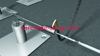Steel Wire Rope Assemblies GB Standard For Lifeline Fall Protection Systems