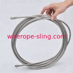 Highly Flexible Strand Stainless Steel Wire Rope Marine Grade 7 X 19