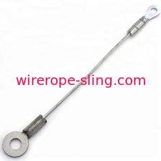 304 Stainless Steel Cable Lifting Slings , Cableway Wire Rope Choker Sling