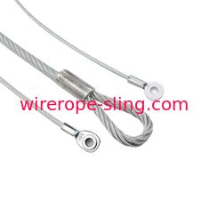 Din Aisi Standard Wire Rope Sling 800 - 1500mm With High Breaking Load