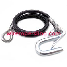 5 - 8mm Diameter Steel Wire Rope Sling Length 4m Astm Standard For Drag Car