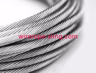 304 1X7 5mm Wire Rope T/S 1570 MPa Steel Cable Wire Rope For Architecture
