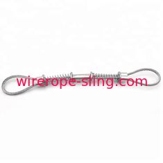 Hose To Hose 125 PSI Wire Rope Sling , Steel Wire Sling High Tension