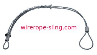 Whipcheck Safety Cable Wire Rope Lifting Sling Hose To Tool 1/8" Diameter 125 PSI