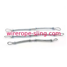 1/8 Inch Lifting Wire Rope Galvanized Hose To Hose Safety Whipcheck Cable