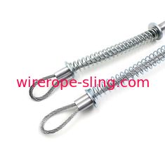 Secure Stainless Rigging Wire Rope Slings 3/8"*44" Workshop Safety Whip Checks