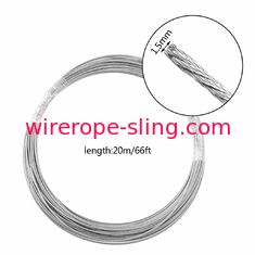 1/16 Inch X 66 Feet Marine Grade Stainless Steel Wire Rope