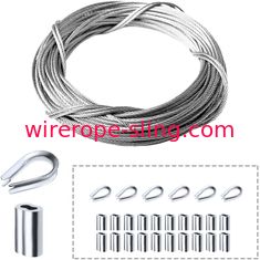 316 Marine Grade Railing Kit Aircraft 2mm Stainless Steel Wire Rope