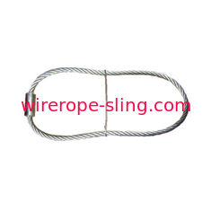 Galvanized steel wire rope sling lifting anchor for concrete construction