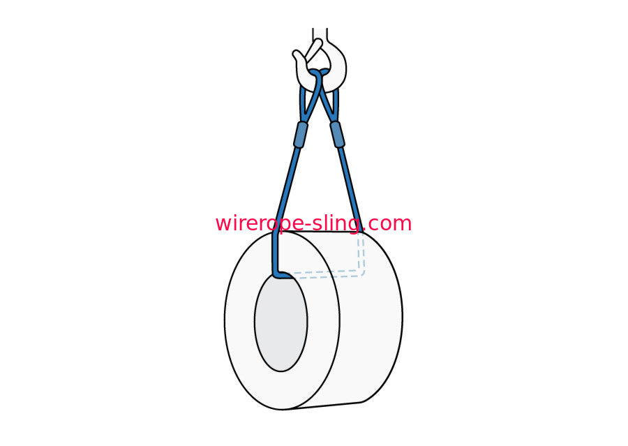 High Quality Single Cradle Wire Rope Sling for lifting applications