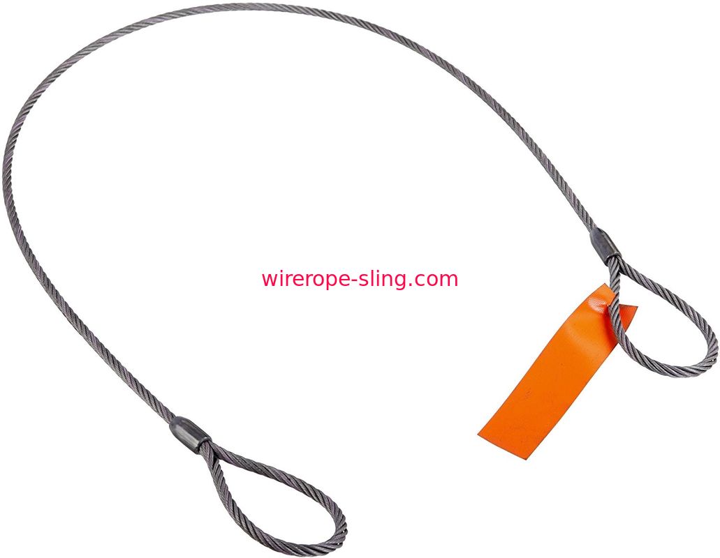 E / E Model 6 X 19 Wire Rope Sling Bending Fatigue Strength 5:1 Safety Factor