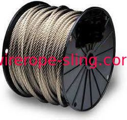 Marine Grade Stainless Steel Wire Rope IWRC Long Durability For