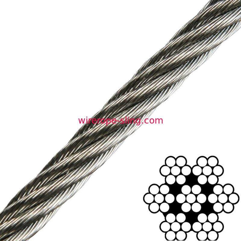 Versatile Aircraft Cable 1/16 Inch High Dimensional Precision Breaking Strength 480lb