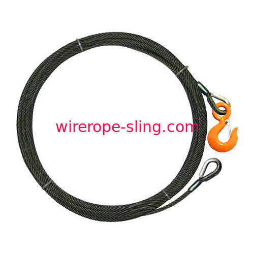 Flexible Winch Line Extension , Rope Winch Cable AISI Standard 0.3-11mm Wire Gauge