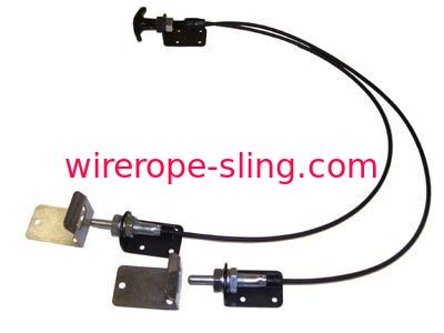 Safe Wire Rope Assemblies Flexible Cable Latch Systems For Control Cable
