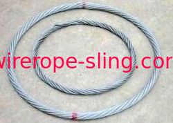 Soft Loop Steel Cable Slings Hand Tucked Spliced Din Bs Jis Astm Standard