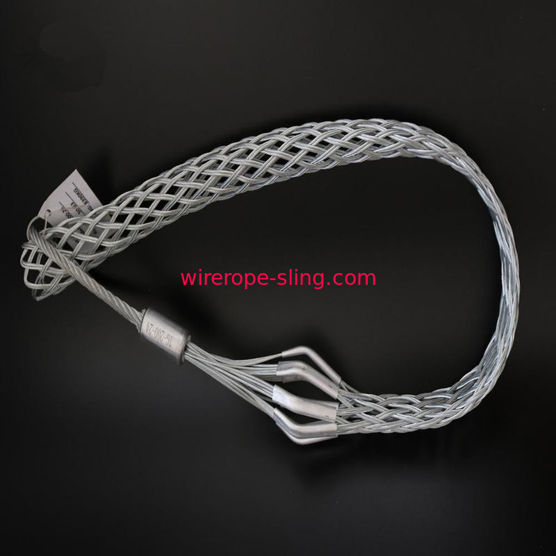 Mechanical Spliced Wire Rope Sling Soft Loop Single Leg With Thimbled Eye