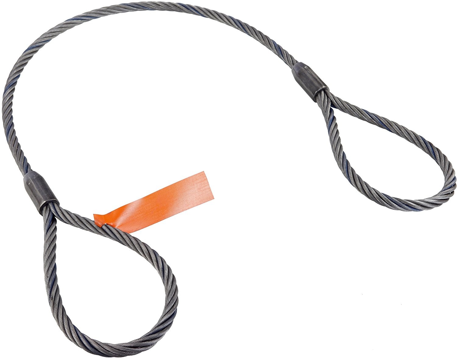 Impact Resist Wire Rope Sling Flemish Eye And Eye Type High Rated