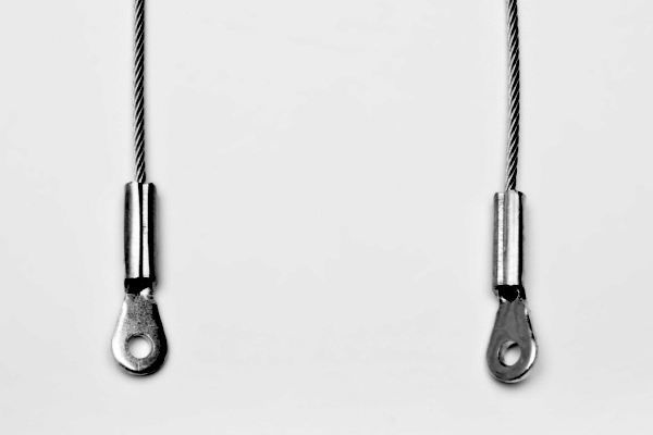 Stainless Steel Wire Rope Assemblies Eye To Eye Rope High Intensity