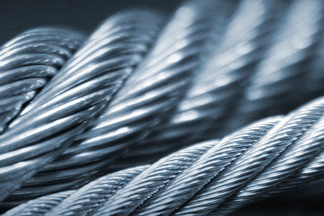 Rotation Resistant Steel Wire Rope 40mm - 160mm High Fatigue Strength ...