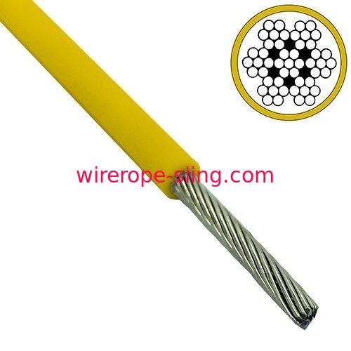 Galvanized Coated Steel Wire Rope OEM Service Durable Abrasion