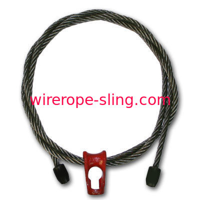Nub & Nub Skidder Choker Cables , Wire Rope Logging Chokers Non