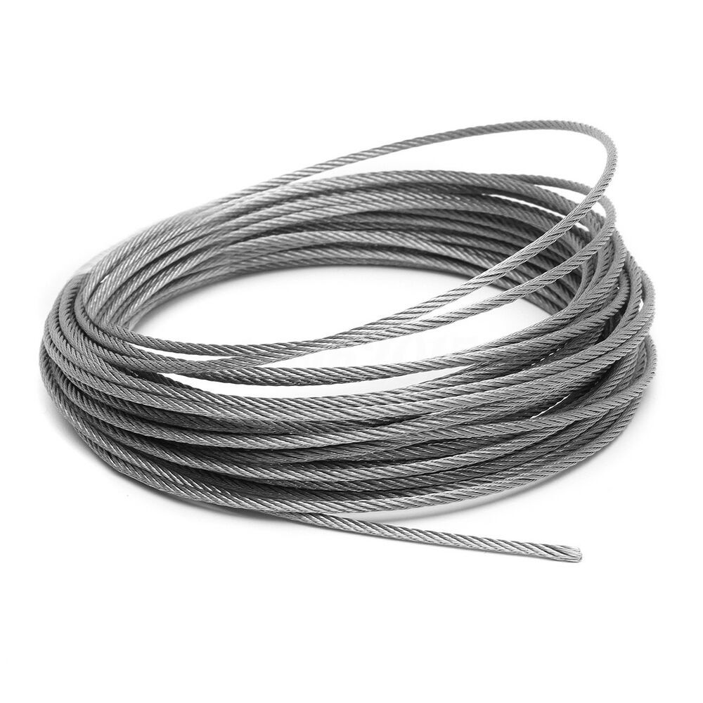 Stainless steel wire rope 6 mm - Gebuwin