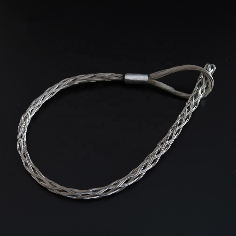 Standard Duty Steel Wire Rope Head Pulling Cable Grip For Cable