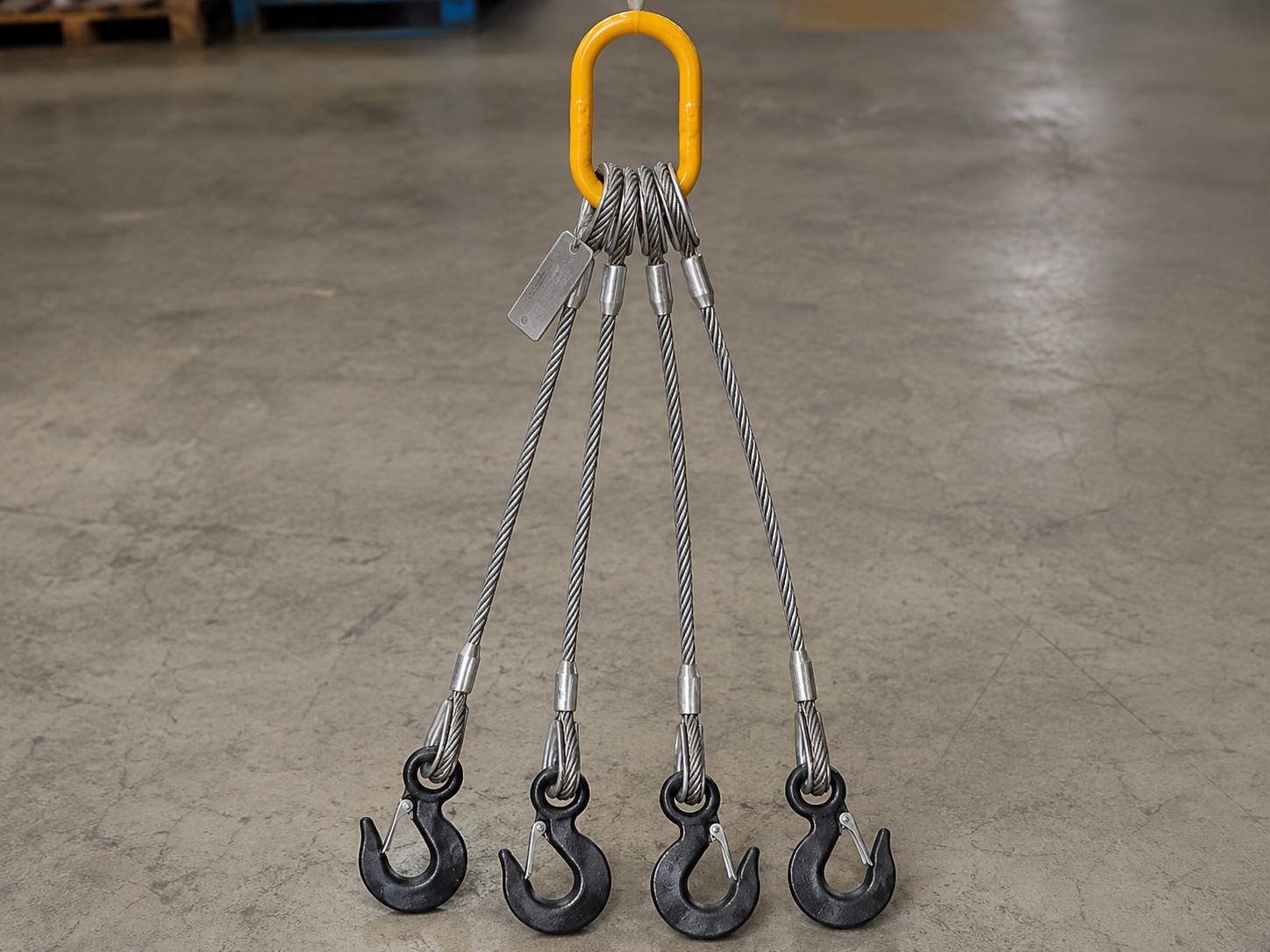 Construction Lifting Wire Rope Sling for Job Sites Construction lifting wire rope sling for steel structure and job site crane lifting