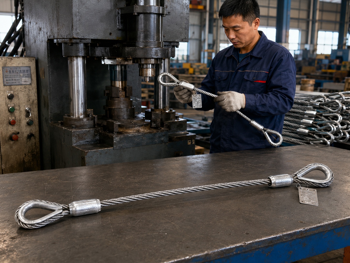 Steel Wire Rope Sling Production Process Steel Wire Rope Sling Production Process