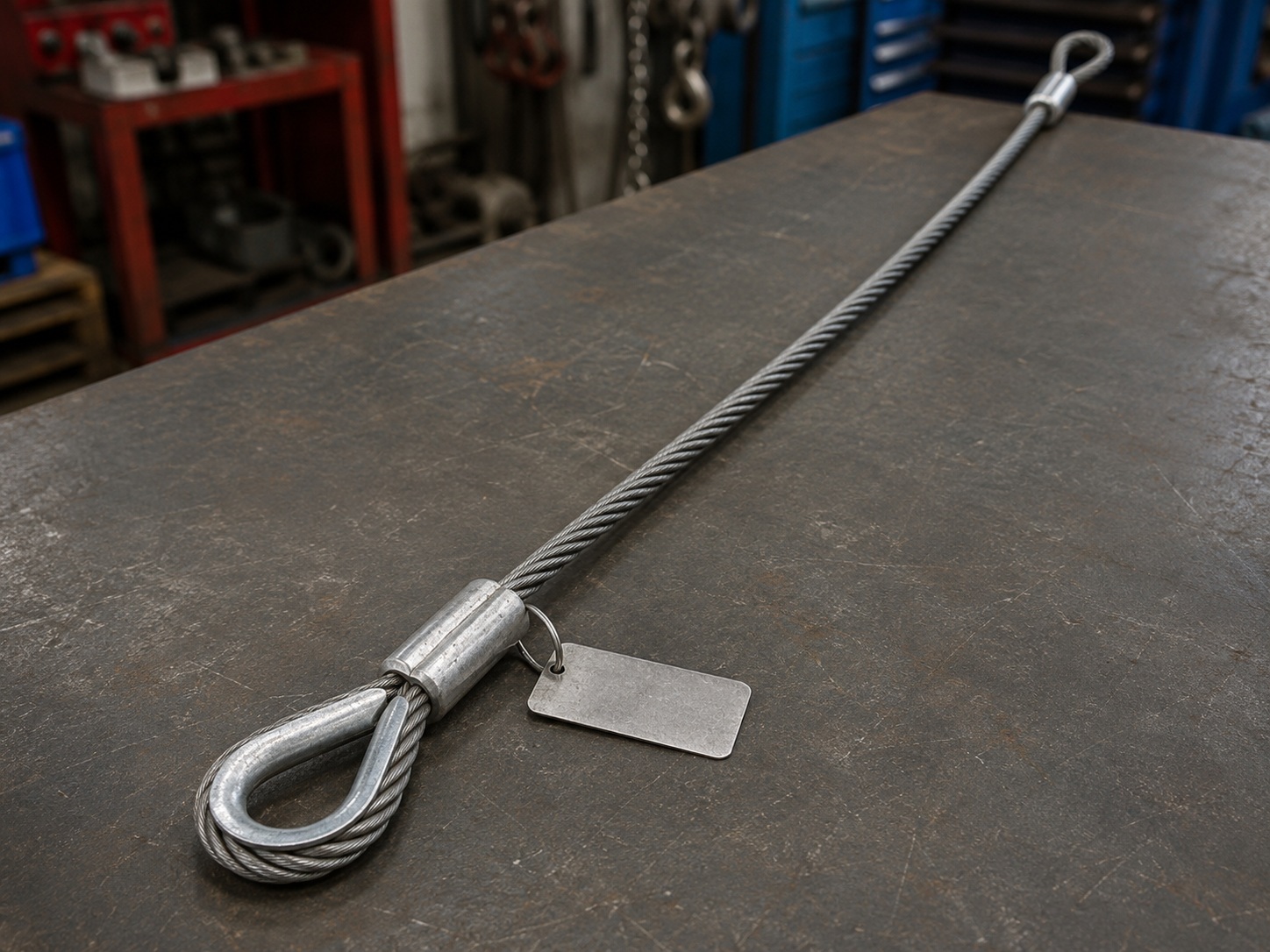 Swaged Wire Rope Sling with Pressed Sleeve Swaged Wire Rope Sling with Pressed Sleeve
