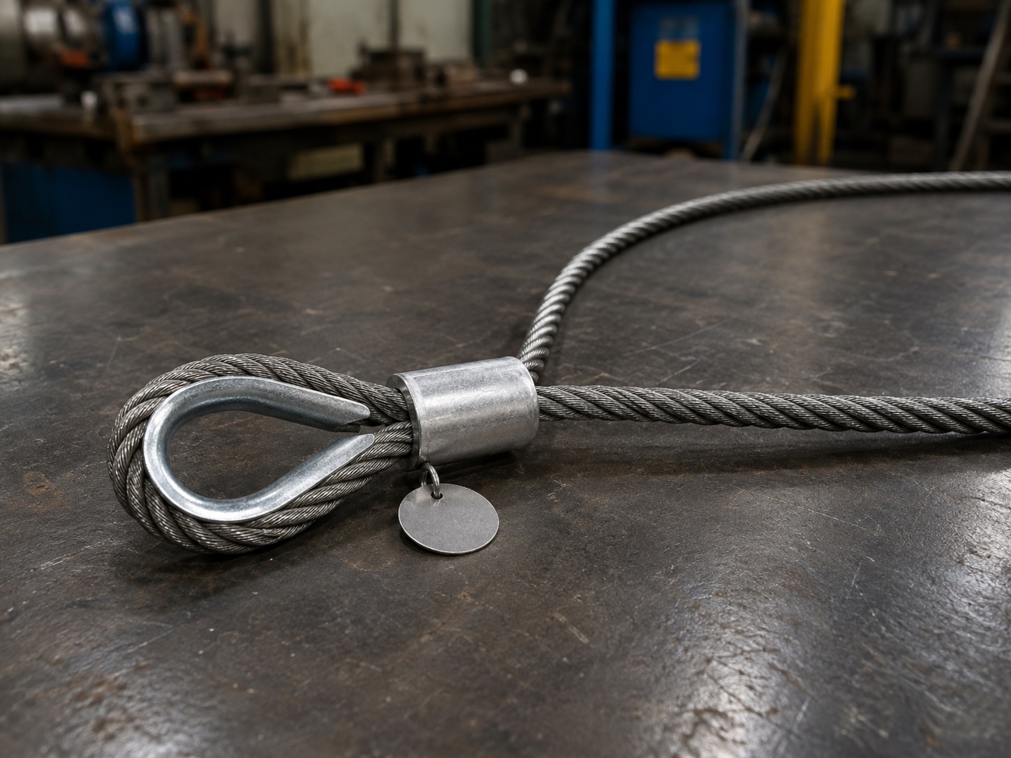 Thimble Eye Wire Rope Sling Structure Details Thimble Eye Wire Rope Sling Structure Details