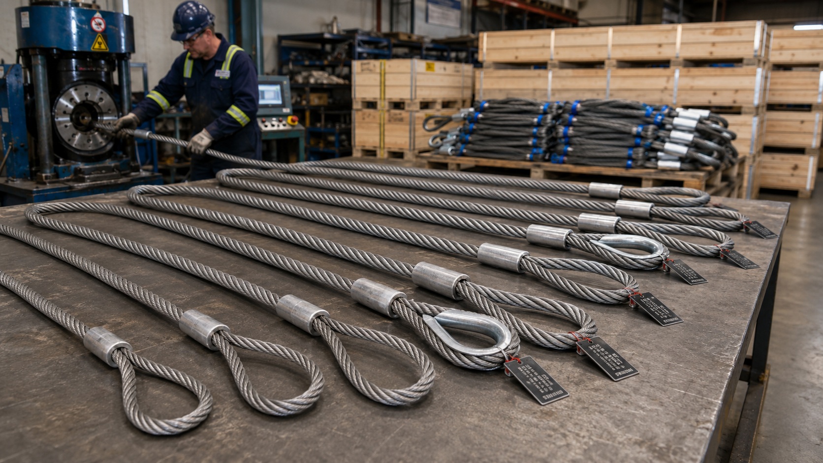 Wire Rope Sling Supplier for Heavy Lifting Projects Wire Rope Sling Supplier for Heavy Lifting Projects